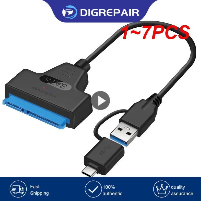 USB 3.0 / 2.0 ̺, ִ 6 Gbps, 2.5 ġ  HDD SSD ϵ ̺ SATA 3 22  , USB 3.0 to Sata III, 1  7 